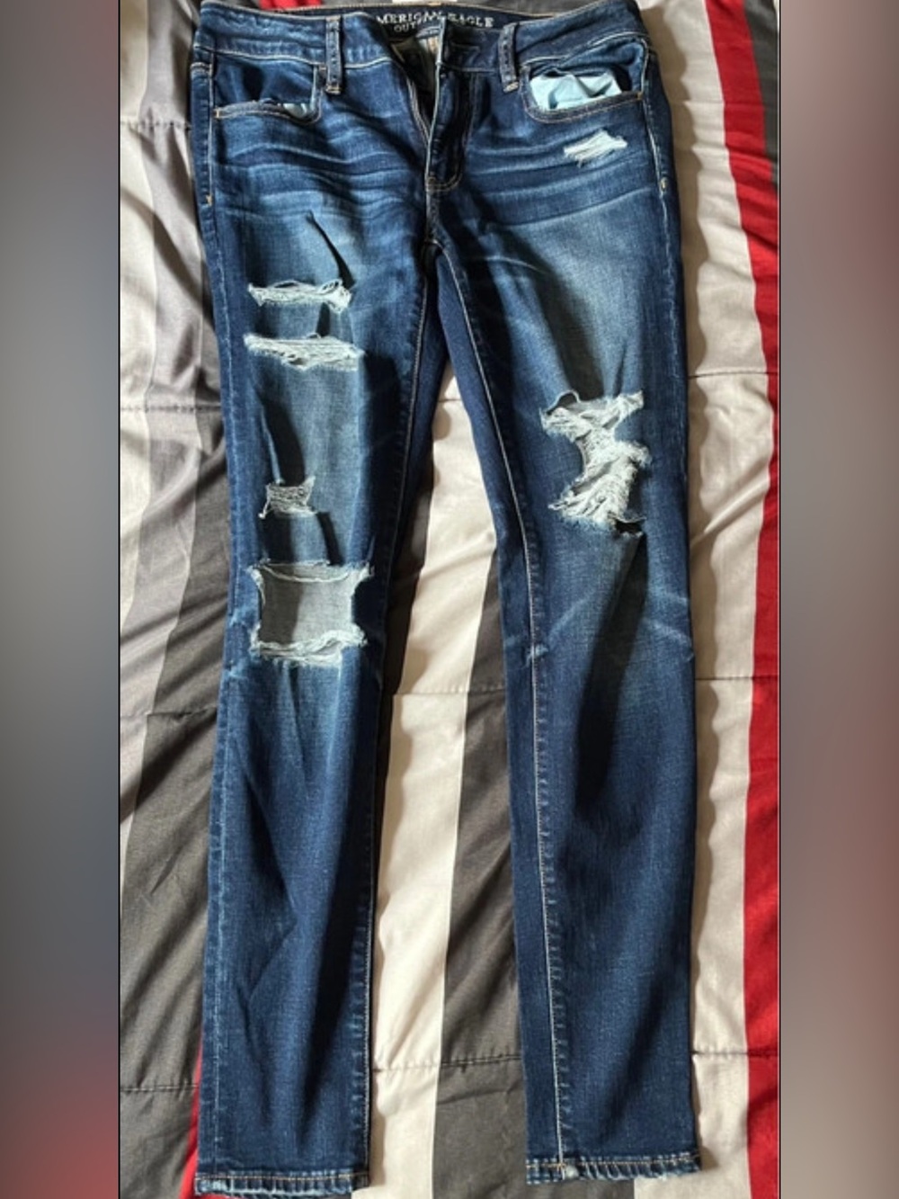 Dark Blue Women's Skinny Jeans